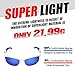 HODGSON Sports Polarized Sunglasses for Men Women, UV400 Protection Unbreakable Sports Glasses for Cycling, Baseball Riding, Driving, Running, Golf and Other Outdoor Activities (White/Blue)
