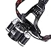 YOHOOLYO Headlamp LED Headlamp 5000LM Flashlight 3x LED 4 Modes Headlamp for Camping Hiking Hunting