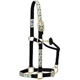 Weaver Leather Adjustable Patterned Nylon Horse Halter, Cactus, Average Horse