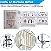 XKDOUS Macrame Cord 3mm x 250Yards, Natural Cotton Macrame Rope, Cotton Cord for Wall Hanging, Plant Hangers, Crafts, Knitting, Decorative Projects, Soft Undyed Cotton Rope