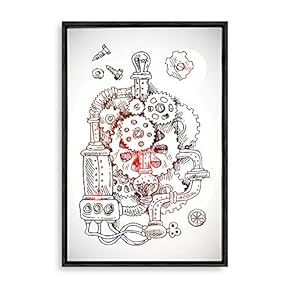 NWT Framed Canvas Wall Art for Living Room,...