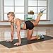 NAYOYA 3 Pound Ankle Weights Set and Carry Pouch - Premium Adjustable Ankle and Wrist Cuffs