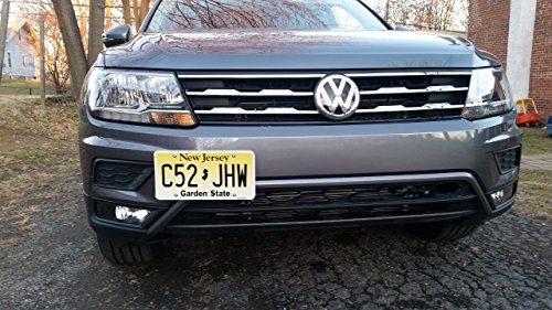 GMG Motorsports NO Holes License Plate Bracket for VW Tiguan 2018+ / GEN2