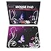 iColor Purple Butterfly Anti-Slip Mouse Pad Mice Pad Mat Mousepad for Office, Computer, Laptop & Mac Optical Laser Mouse- Durable & Comfortable & Lightweight for Easy Typing & Pain Relief MP-006