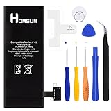 HOMSUM Li-ion Replacement Battery Model iPhone 4s - With Repair kits & Instructions - Full 1430 mAh 0 Cycle [365 DAYS Warranty]
