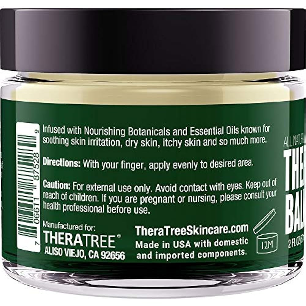 Tea Tree Antifungals Oil Balm With Neem Helps Fight Skin