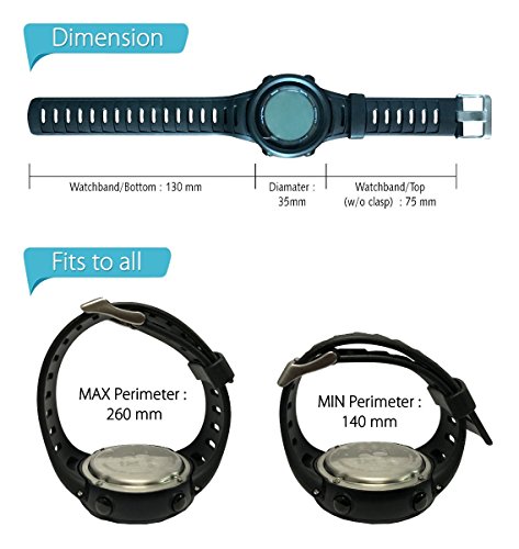 healthsense pedometer watch