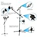 Microphone and Tablet Tripod Boom Stand Kit, Kasonic 2-in-1 Adjustable Studio Mic Stand with Tablet Holder Suitable for 7 to 12 Inch iPad and Tablet