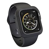 Actionproof Apple Watch Case 42mm - Cover Protection for Sports - Made with Premium and Durable Rubber [Laperen] - Ultra Lightweight Apple Watch Accessory - (Black) (Wireless Phone Accessory)