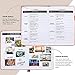 Clever Fox Planner – Undated Weekly & Monthly Planner for Productivity, Time Management & Goals – Organizer Journal – A5 (Orange)