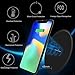 Wireless Charger, Wireless Charging Pad, KLAREN Fast Ultra Slim Qi Charge Station for iPhone 8/8 Plus, iPhone X, Nexus 5/6 / 7, Samsung Galaxy S8/ S8+/ S7 / S7 Edge / S6 Edge/Note 5