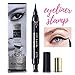 Music Flower Winged Eyeliner - Eyeliner Stamp - Liquid Eyeliner Dual Ended