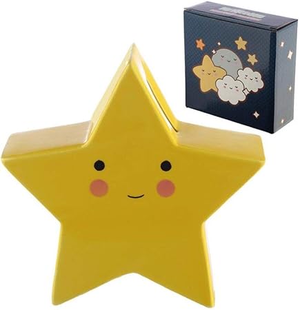 Kawaii Star Shaped Money Box [Importación inglesa] : Amazon ...