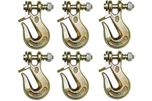 BA Products G8-200-516-x6, Set of 6, 5/16" Grade 80 Twist Lock Grab Hook