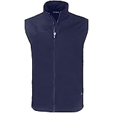 Cutter & Buck mens Charter Eco Full-zip Mens Big & Tall Vest