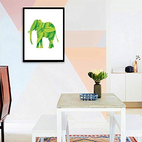 Thrain£¨TM£ Cotill Geometric Elephant Canvas Painting Pictures Wall Art Pictures On The Wall NO Frame Home Decor Picture Canvas Posters