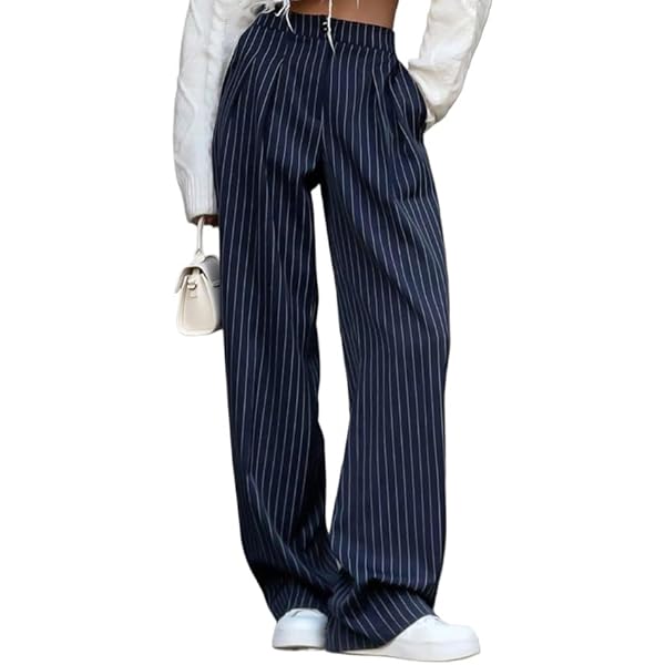 Amazon.com: Women's Wide Leg Pants Business Casual Straight Office