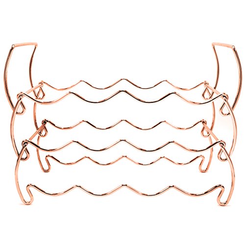 2 Sorbus+3+Tier+Stackable+Wine+Rack