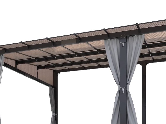 Raysfung 10x13 Wall-Mounted Hardtop Gazebo Review: Lean-To Patio Cover with Polycarbonate Roof image 19