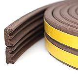 Window draft stopper, foam window seal weather stripping door sound seal for blocking cracks and gaps, 9mm x 4mm x 12m