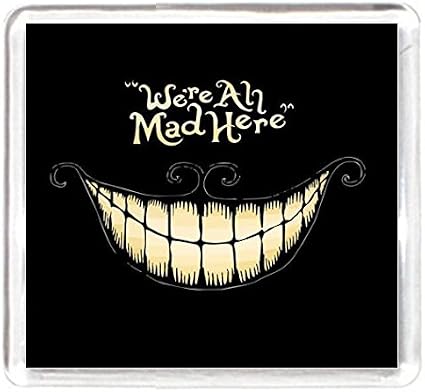Smile Sourire Mad Crazy Cartoon Mentale Art Citation Proverbe Cadeau Fantaisie Amazon Fr Cuisine Maison