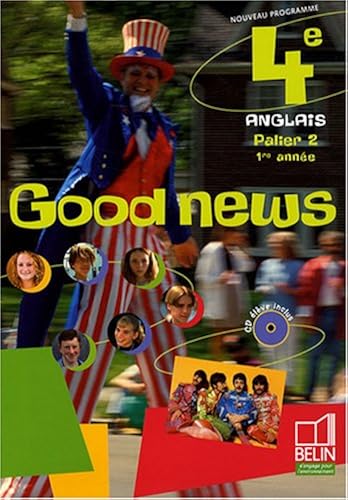 Download Anglais 4e Good News (1CD audio) PDF