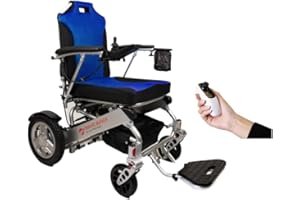 Travel Buggy Electric Wheelchair City 2 Plus, Lightweight, Foldable, Upgraded Joystick with LCD Screen, Bluetooth Connectivit