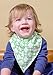 Baby Bandana Drool Bibs, Unisex 4 Pack Gift Set for Drooling and Teething Boys and Girls, Soft and Absorbent Cotton by Farnod Baby