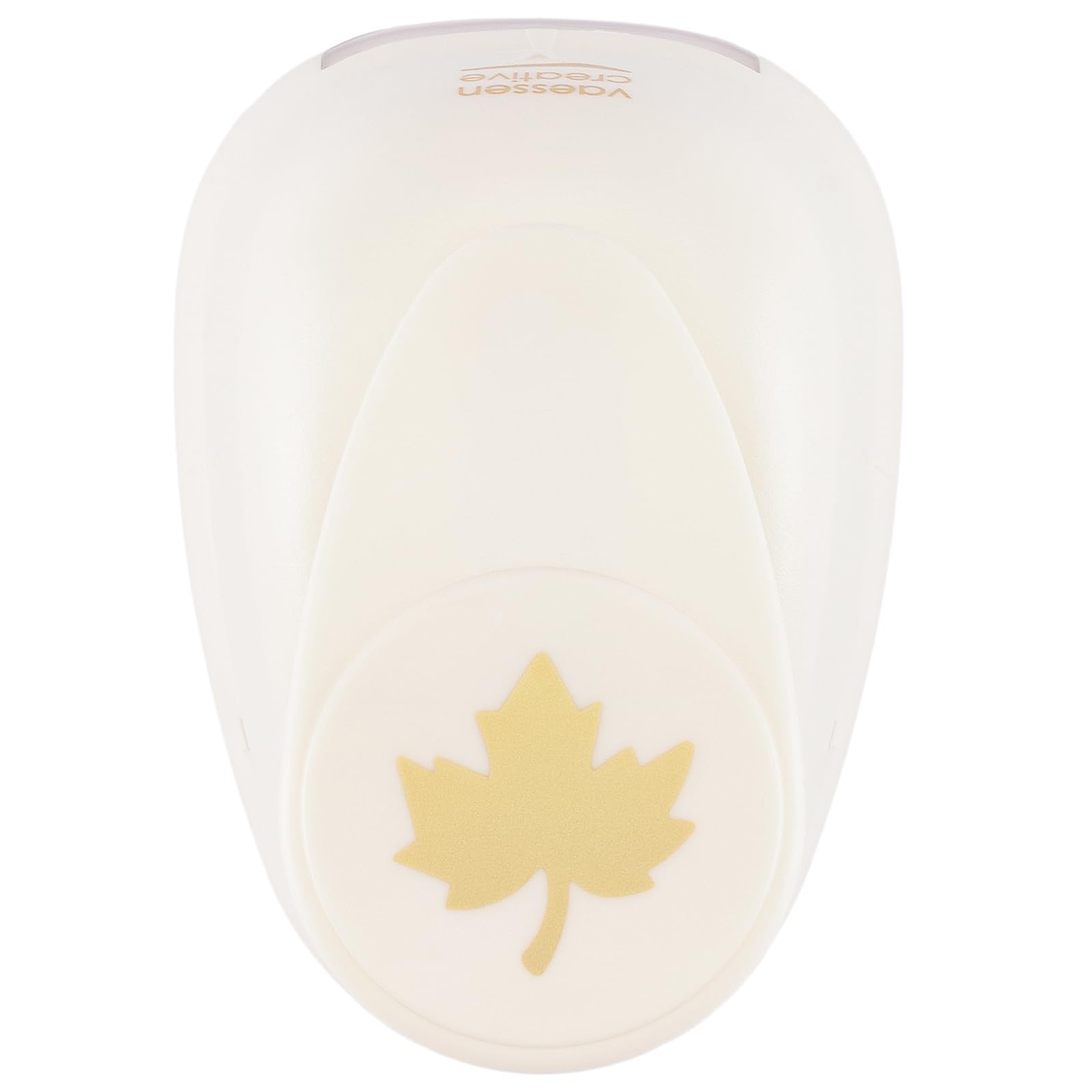 Vaessen Creative Craft Paper Punch - Maple Leaf - 3,4 x 3,4 cm - Circle Cutter for Crafting and Card Making