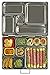 PlanetBox Accessories - Eco-Friendly Stainless Steel Bento Lunch Box (Pods + ColdKit + Utensils, Rover Compatible)