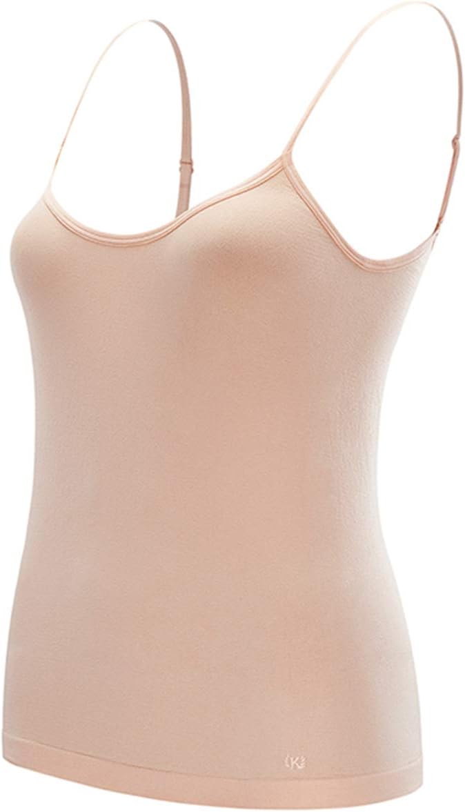 KEEXUENNL Slimming Tank Tops for Women Stretchy T-Shirt Comfy Basic Tee Top for Skin Beauty & Breast Protection