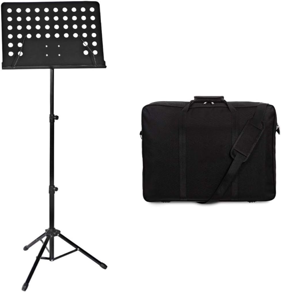 ADEPTNA Heavy Duty Designed Fully Adjustable Music Sheet Stand with