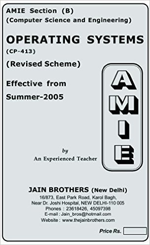 AMIE – Section (B) Operating Systems (CP-413) Computer Science and Engineering Solved and Unsolved Paper