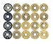 50pcs Fengshui Fortune Chinese Coins Lucky Swaps Feng Shui Coin Swaps for Geocache Geocaching Swaps Antique Metal primary