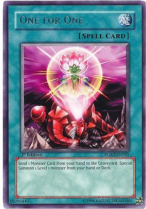 Yu-Gi-Oh! - One for One (RGBT-EN045) - Raging Battle - 1st Edition - Rare