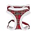 Puppia Authentic Rudolph Harness A, Medium, Checkered Red