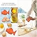 Nuovoware Food-Grade Silicone Egg Separator Yolk Extractor Divider