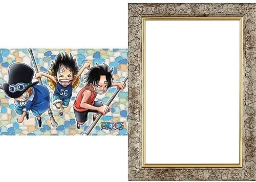 Amazon 126 Ac03 ワンピース 3人の絆 専用フレーム付き ジグソーパズル おもちゃ