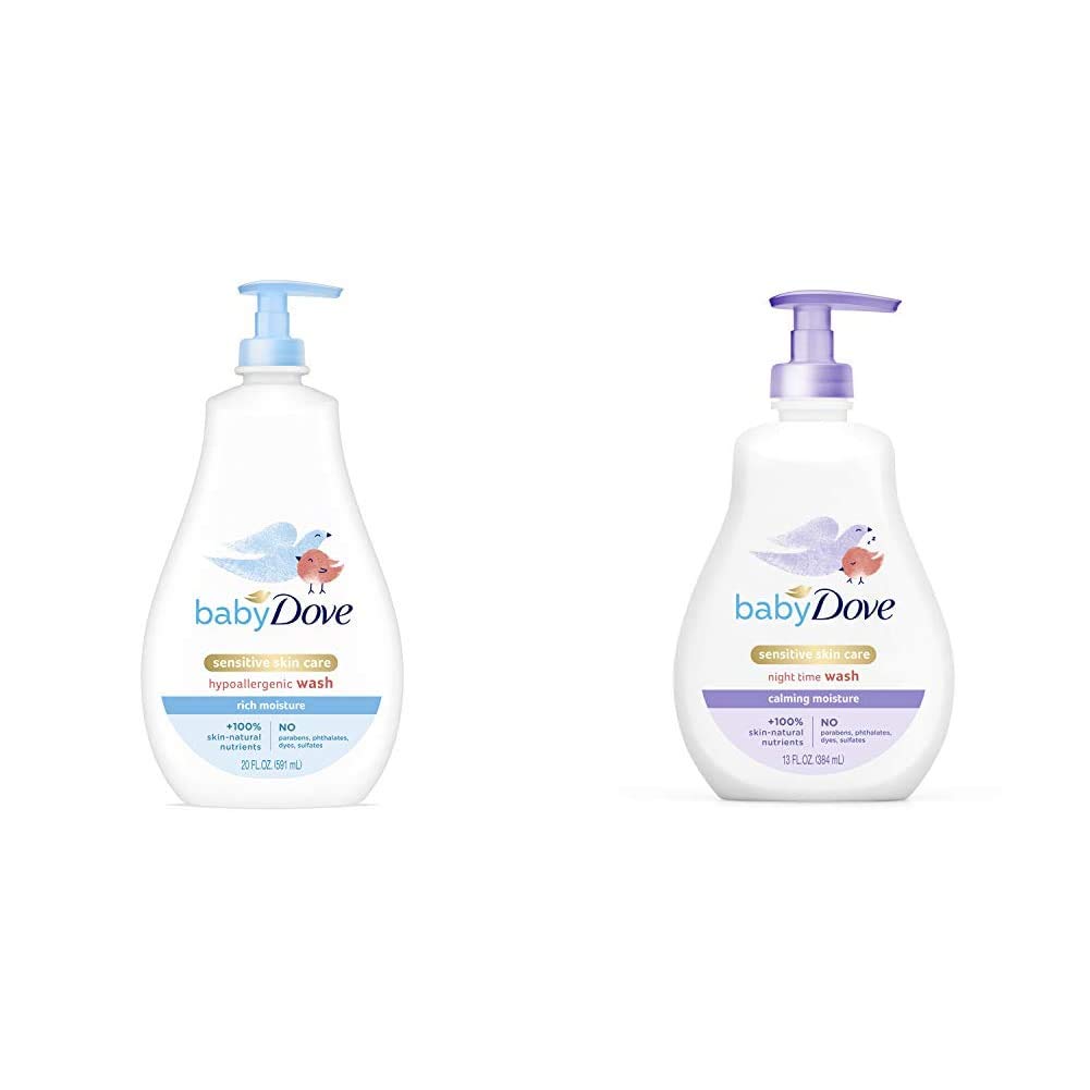 baby dove night time body wash