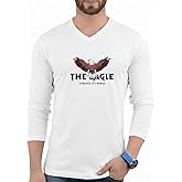 CJQCJQ Unisex Graphics T-Shirt Men's Long Sleeve Casual Lightweight Shirts Soft Stretch Basic Tees Fall Tops