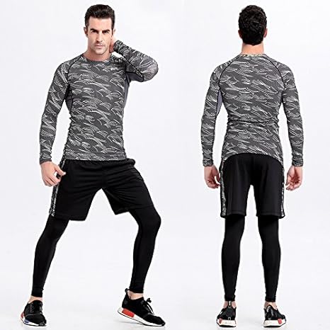 Los Hombres ZYTANS Gym Traje, Medias, Ropa Deportiva, Cuerpo ...