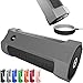 Amazon Tap Case Sling Cover [Anti-Roll] Easily Dock on Your USB Charger Cradle Base Now With The Best Bottomless Silicone Design by CUVR (Gray)