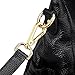 Jack&Chris Ladies Handbags and Purses Tote Bag for Women Leather Shoulder Bag, WB517 (Black)