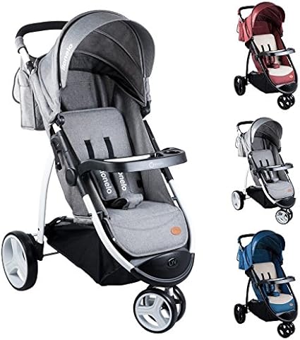 poussette canne 3 roues inclinable