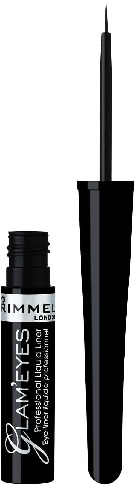 Rimmel Glam eyes Professional Liquid Eye Liner Black Glamour