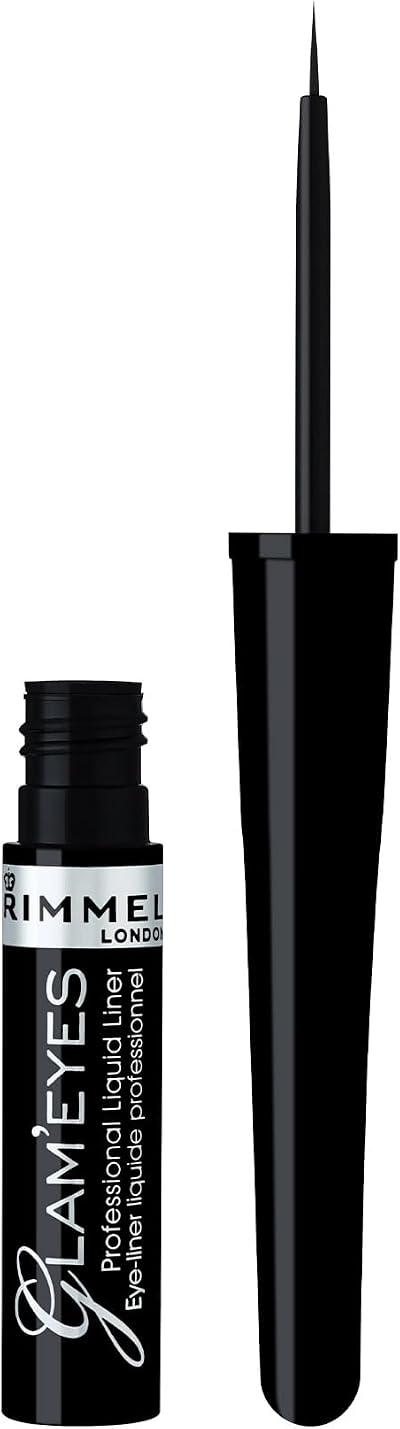 Rimmel Glam eyes Professional Liquid Eye Liner Black Glamour