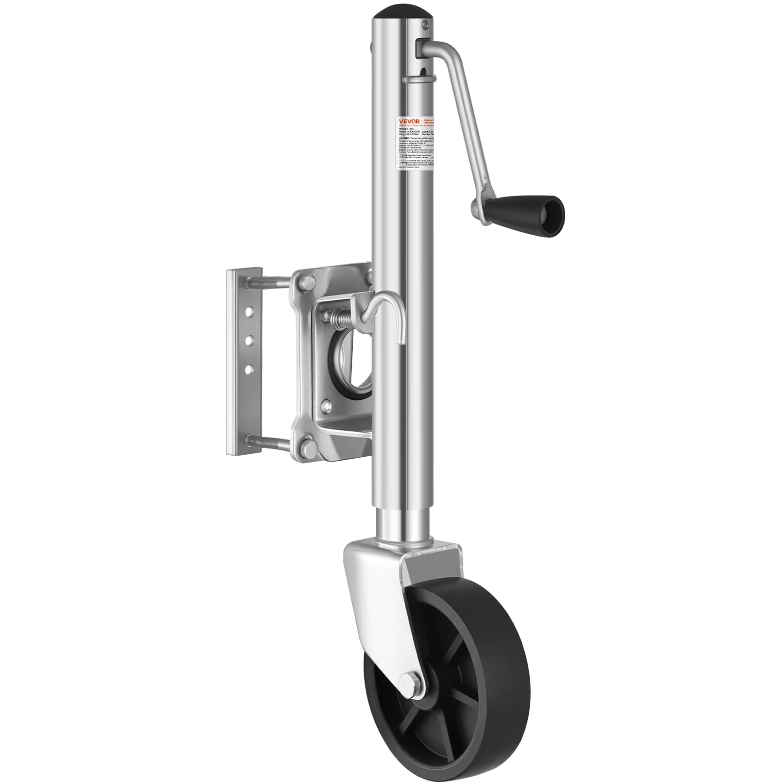 VEVOR Trailer Jack with Wheel, 1000 lbs Load