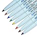 EXPO 16678B Vis-A-Vis Wet-Erase Overhead Transparency Markers, Fine Point, Assorted Colors, 8-Count