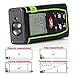 TopOne Advanced Laser Measure, 131 Feet Laser Tape Measure with Pythagorean Mode, Measure Distance Area, Volume Calculation, Battery Included, Self Calibration Upgarded Version (Green)