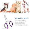 OneCut Pet Nail Clippers, Update Version Cat & Kitten Claw Nail Clippers for Trimming, Professional Pet Nail Clippers…